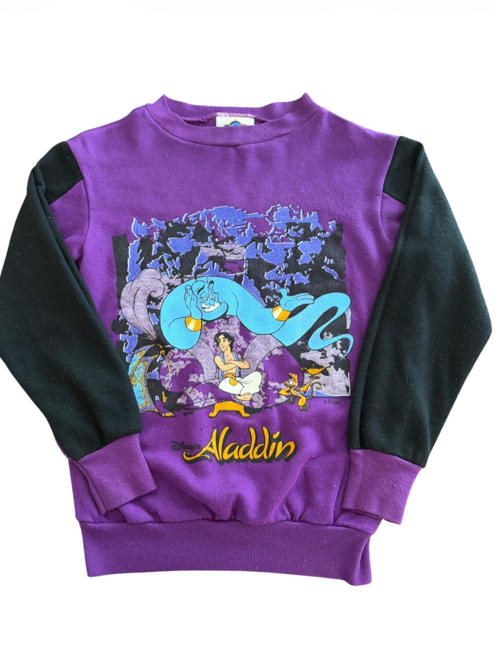 VTG 1990s Disney Aladdin Sweatshirt with Genie Graphic